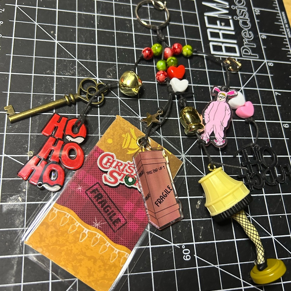 “A Christmas Story” Key Chain/Bag Charm.